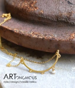 gold plated pendant elsa wire artonomous