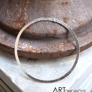 silver bangle bracelet S Design artonomous