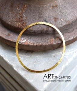 silver bangle bracelet S Design artonomous
