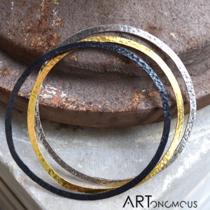 silver bangle bracelet S Design artonomous