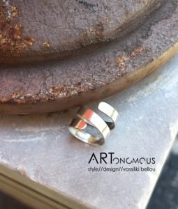 silver spiral ring astramma artonomous